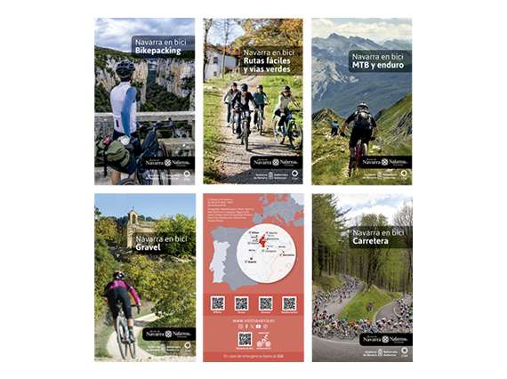 Rutas en Bici para<br>Turismo de Navarra