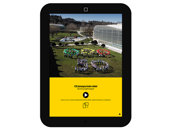 Publicación digital<br>para C.D. Amaya